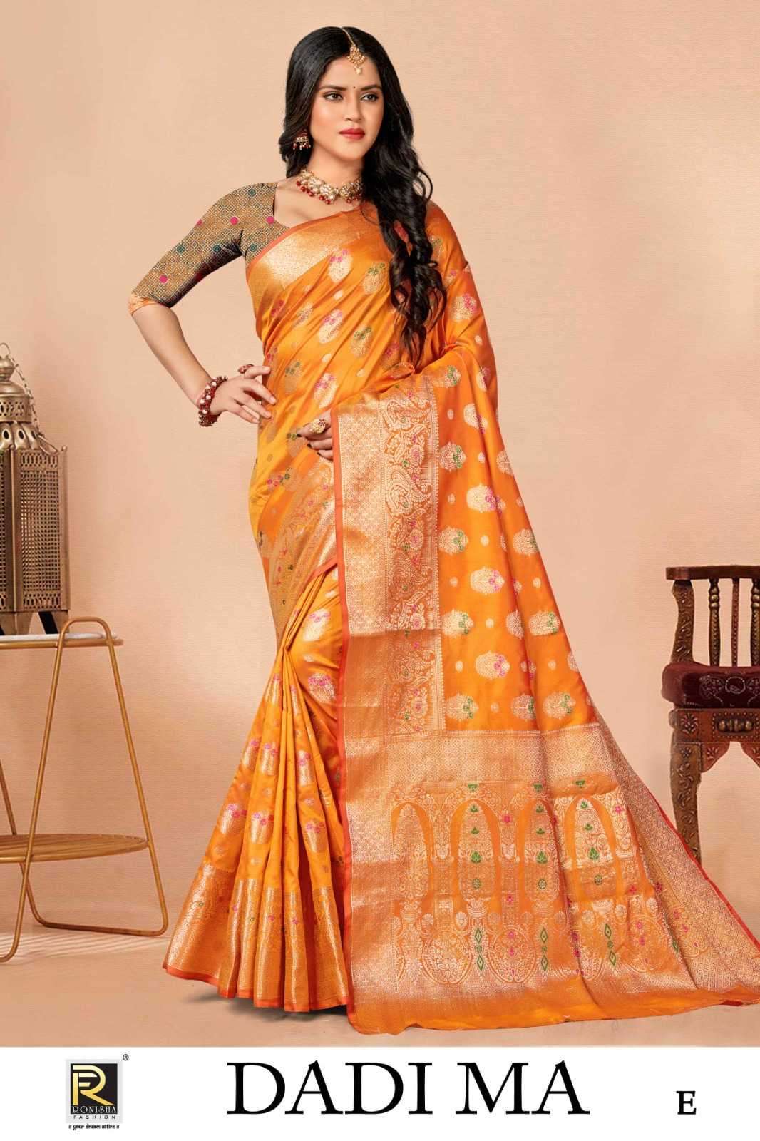 ranjna saree dadi ma banarasi silk saree