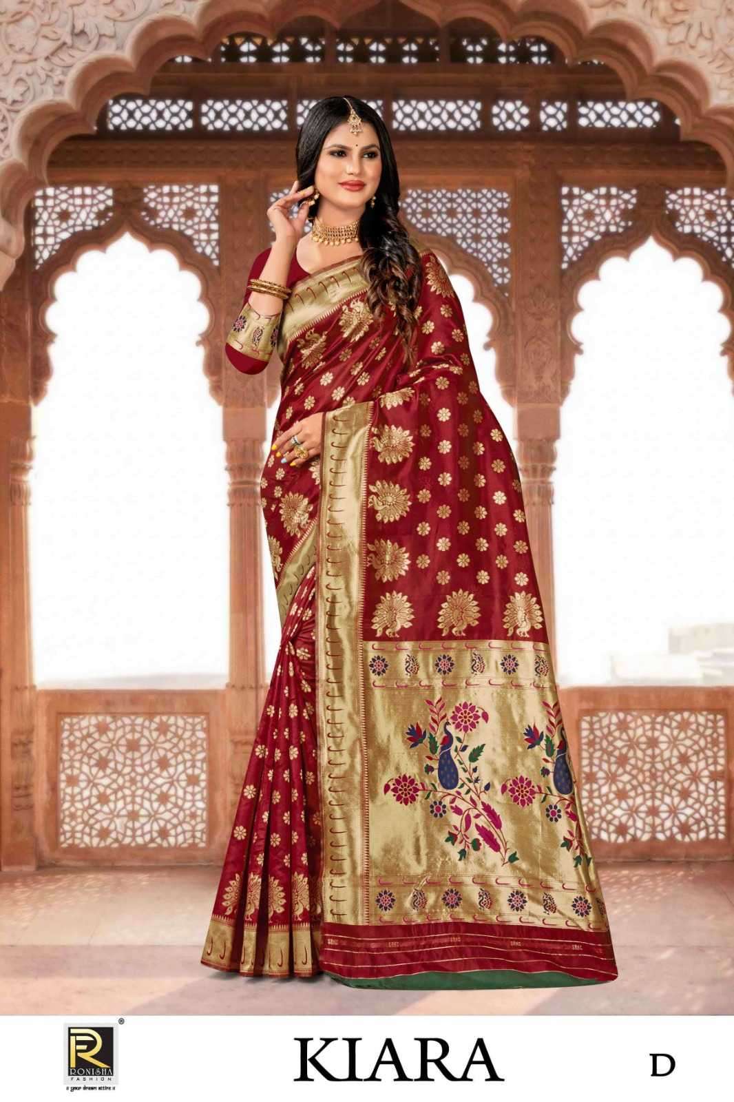 ranjna saree kiara banarasi silk saree