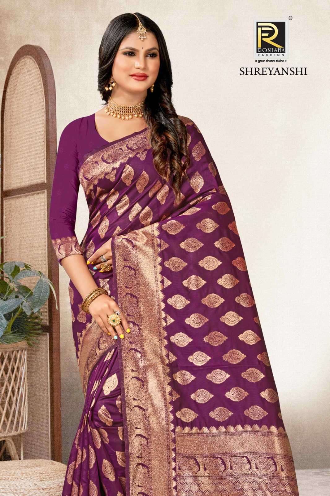 ranjna saree shreyanshi banarasi silk saree