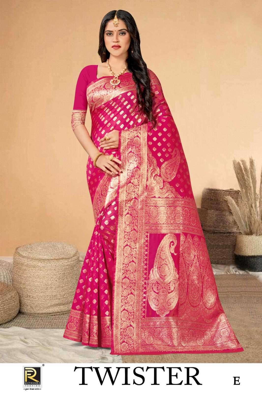 ranjna saree twister banarasi silk saree