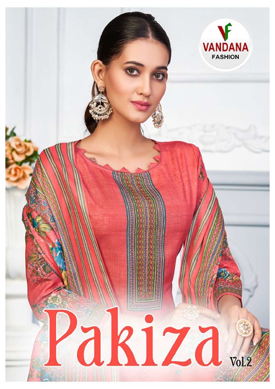 Vandana Pakiza Vol -2 series 2001-2010 Indo Cotton suit