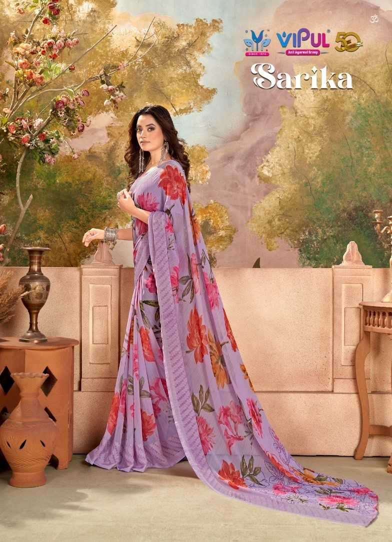 vipul fashion sarika series 76518-76529 georgette saree