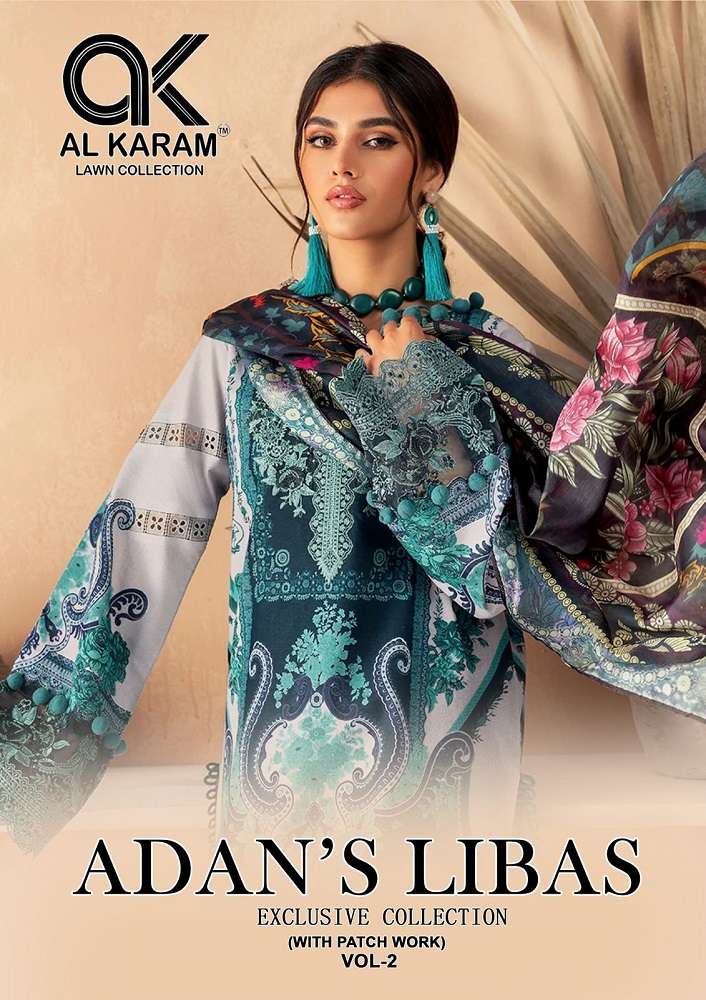 Al Karam Adan Libas Vol-2 series 2001-2006 Heavy Soft Cotton suit