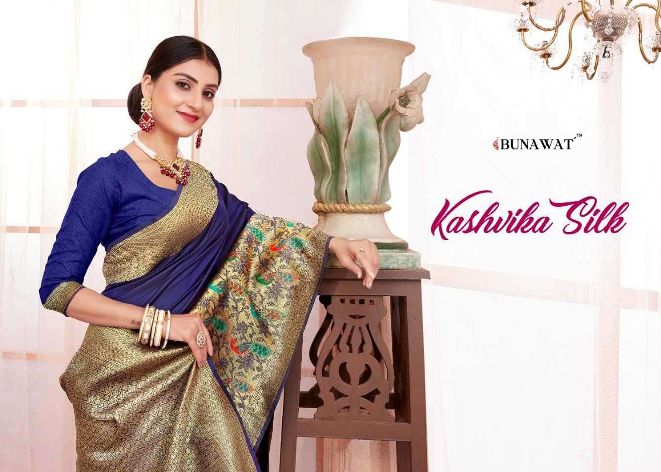 bunawat kashvika silk series 1001-1006 Paithani Silk saree