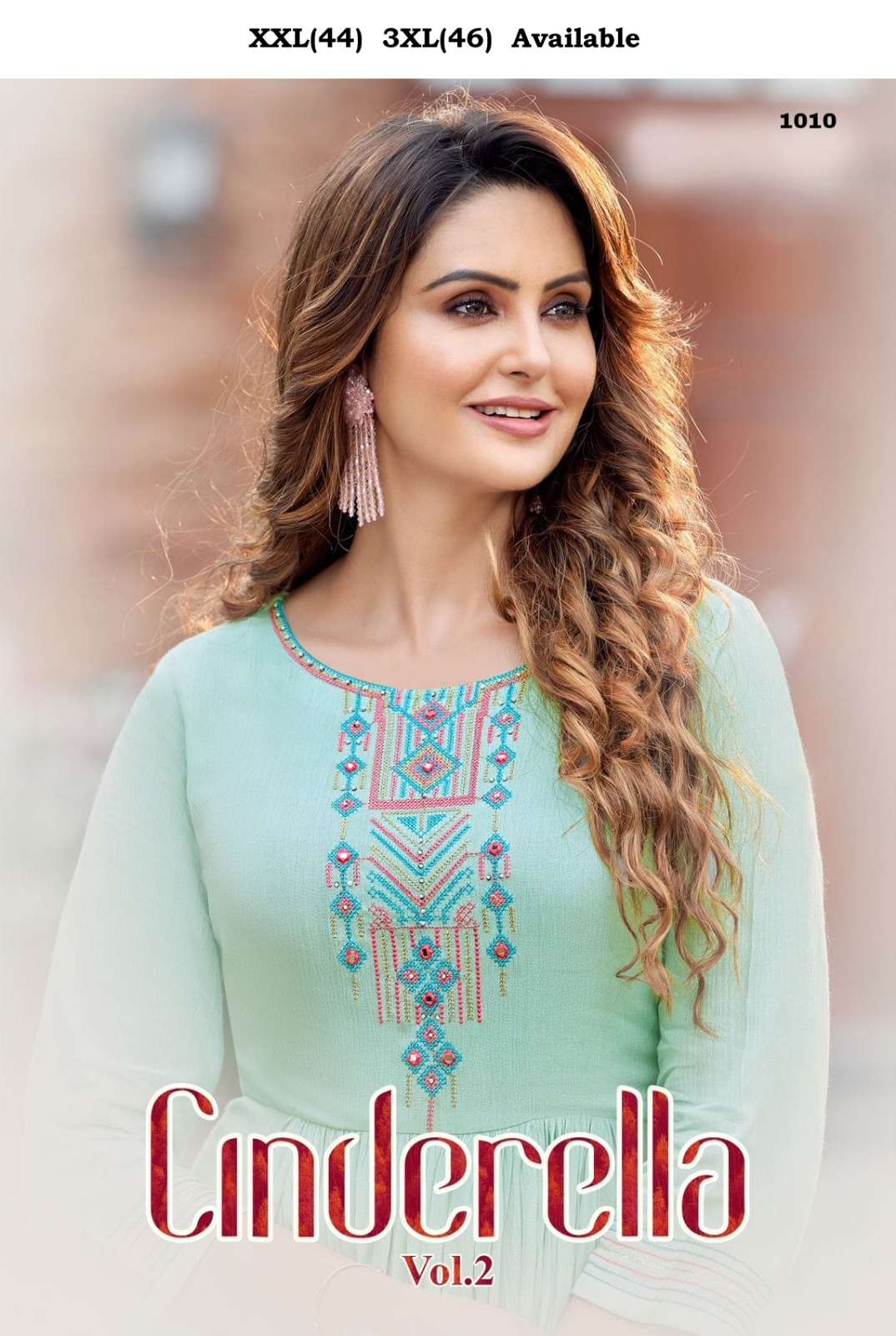 Cinderella vol 2 designer Rincle Rayon with Half Inner kurti