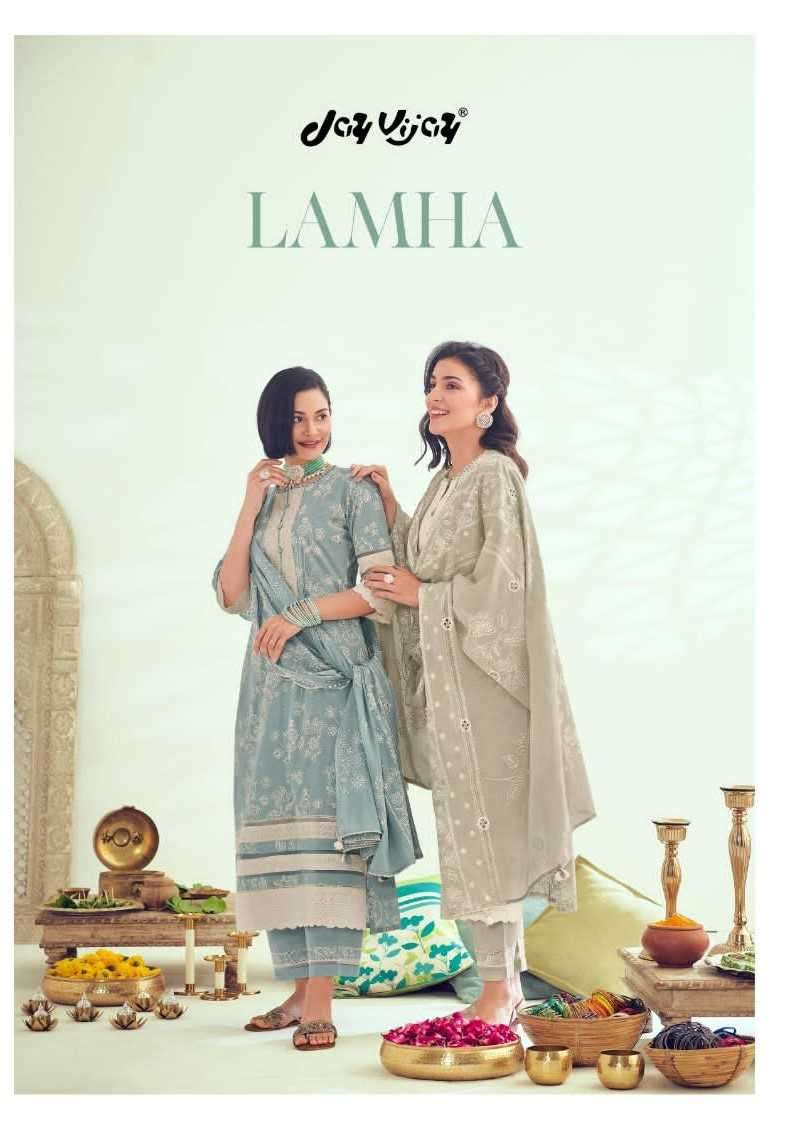 jayvijay lamha series 8841-8846 pure cotton suit 