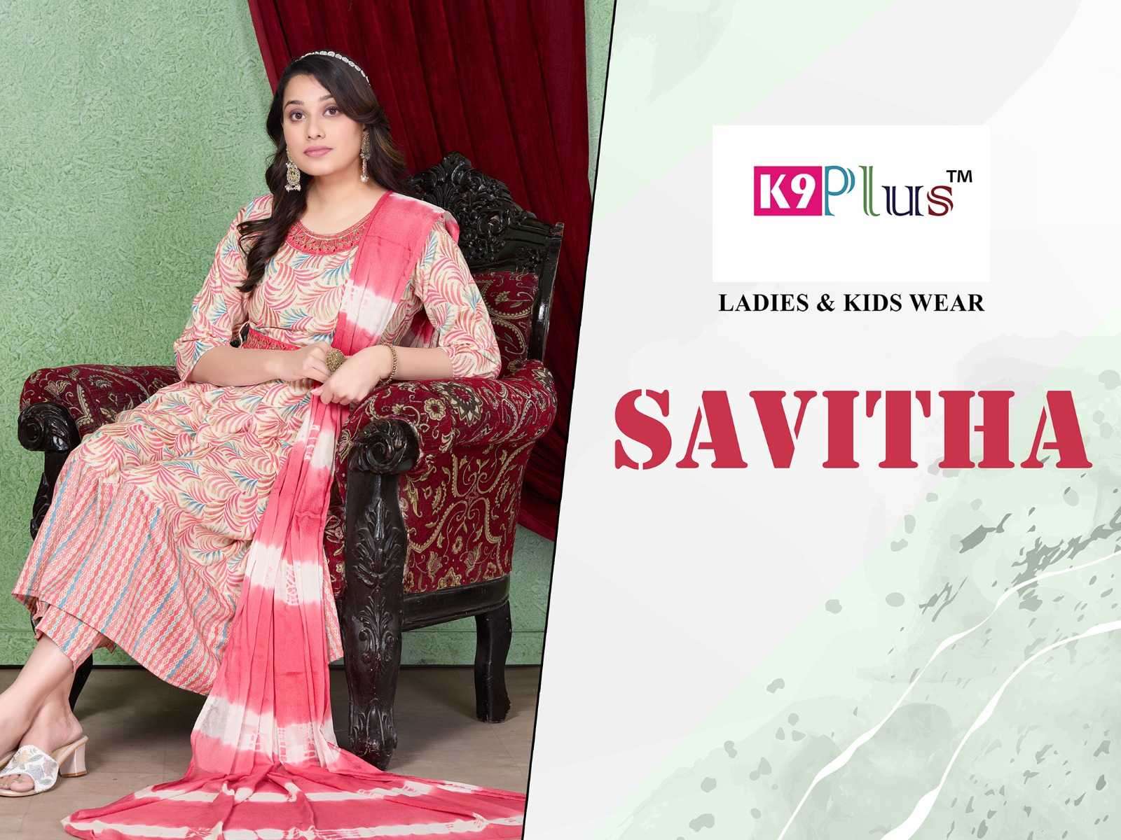 k9 plus savitha series 5001-5008 capsule readymade suit 