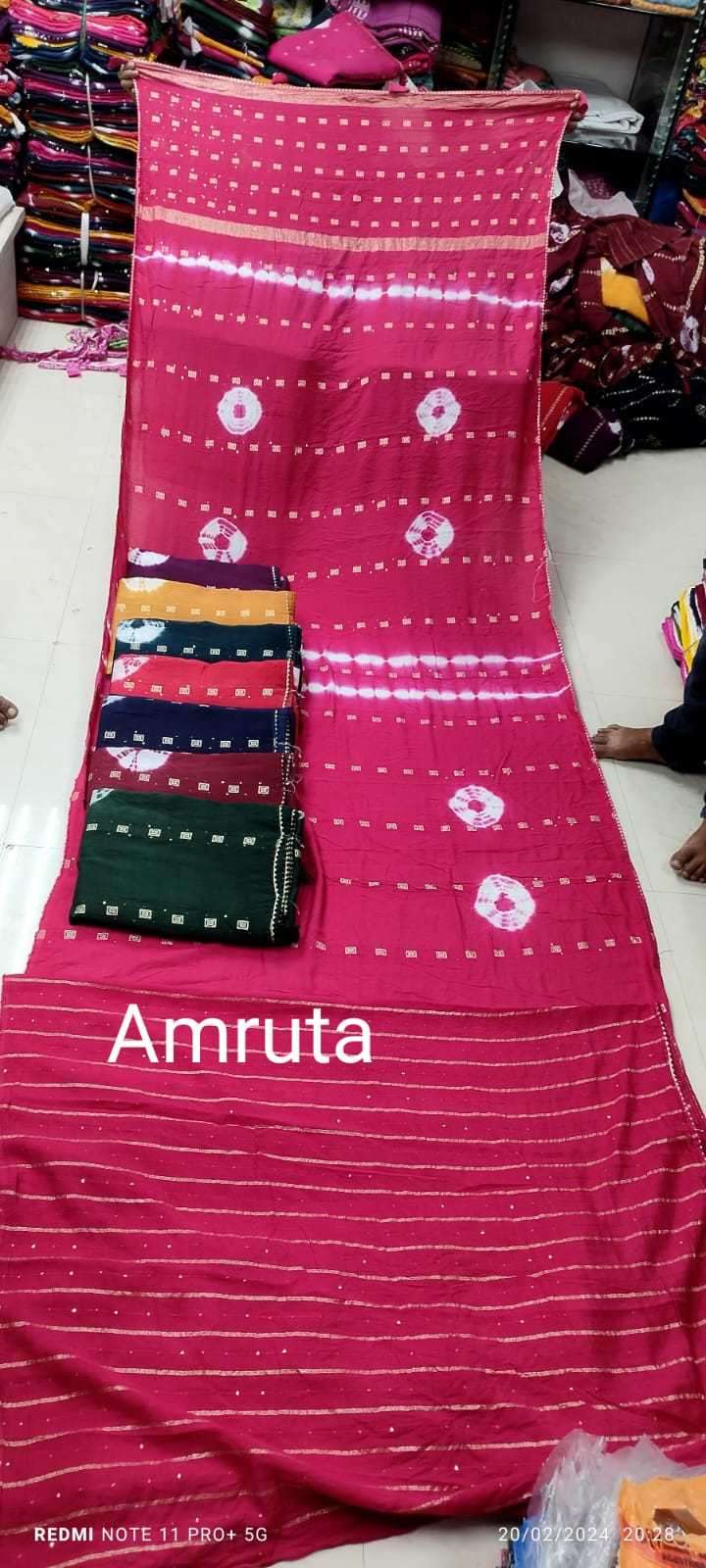 kala silk amruta part 2 Cotton fabric with self jari weaving saree