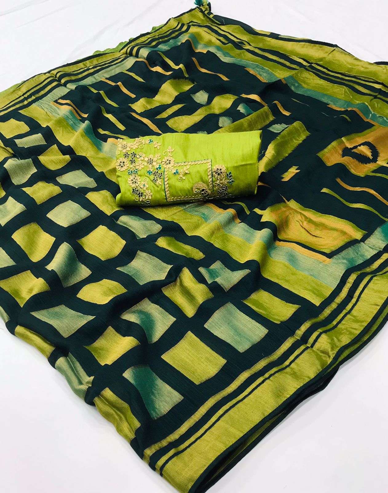 Kimora meera vol 6 designer soft brasso silk fancy saree