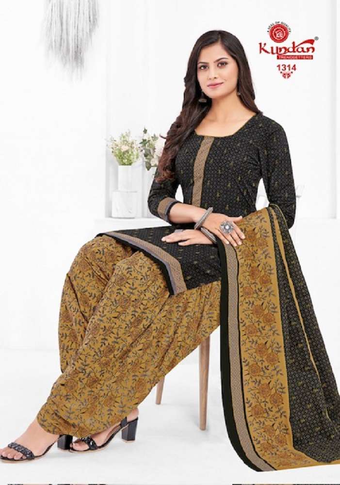 Kundan Kalash Vol-13 series 1301-1318 Pure Cotton Printed suit
