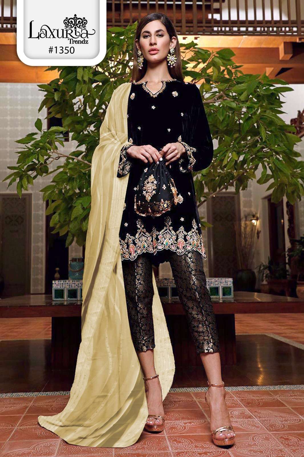 Laxuria 1350 designer 9000 velvet suit