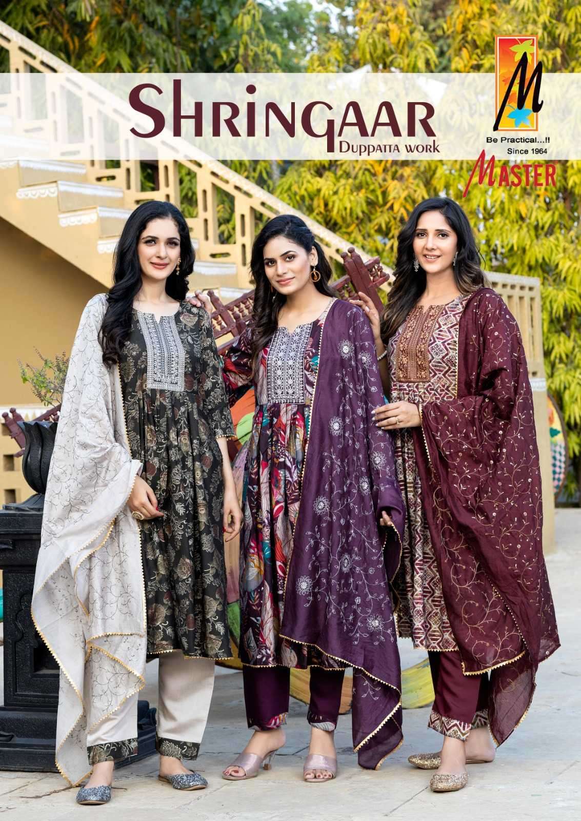 master kurti shringaar series 101-108 modal print suit