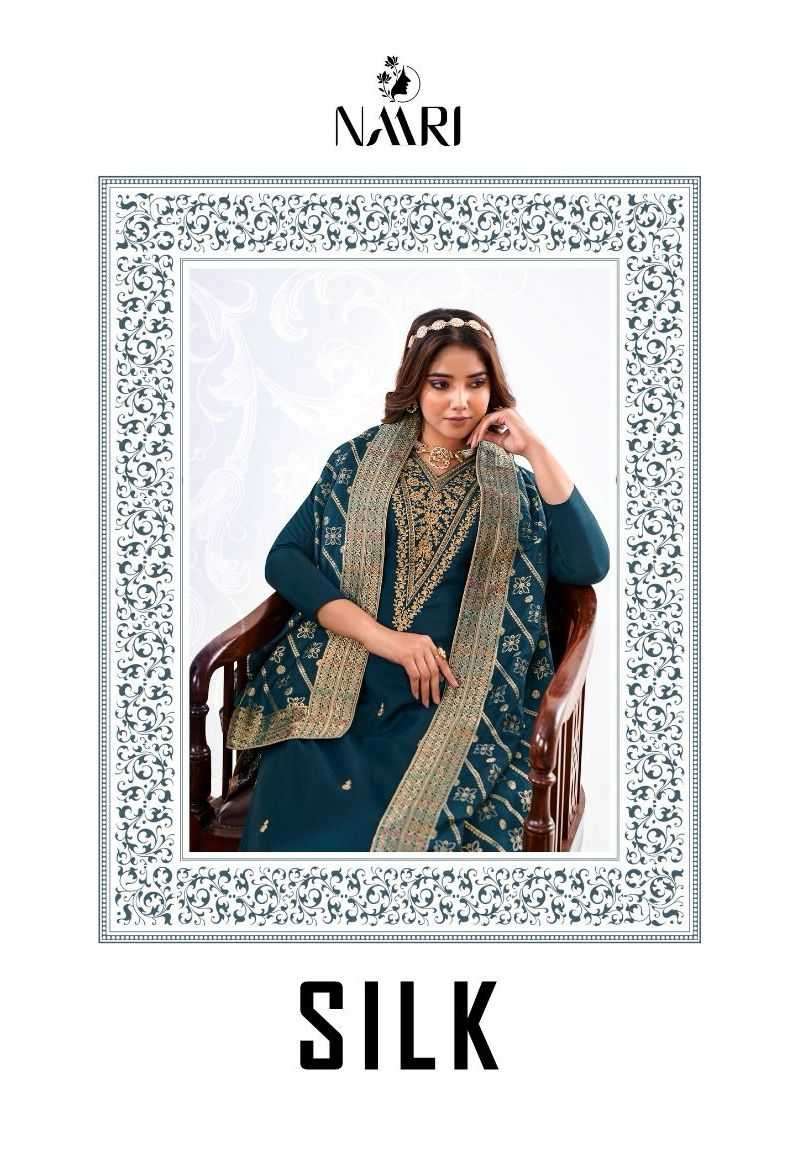 naari silk series 64001-64004 Pure Roman modal silk suit