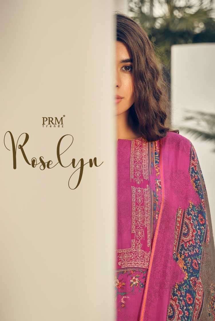 prm trendz roselyn series 5409-5416 pure muslin silk suit 