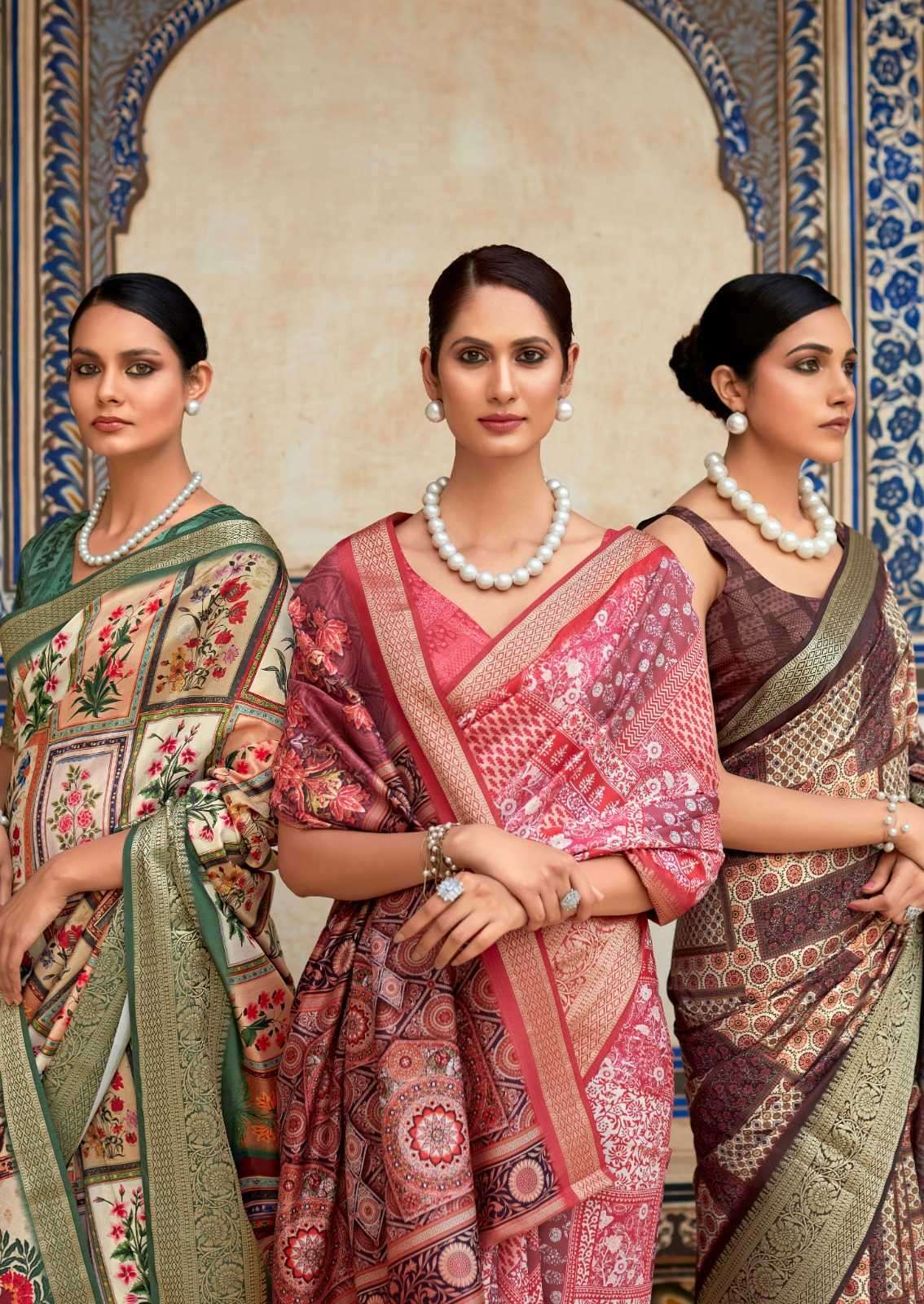 rajpath saaria silk series 29001-290008 sarria silk saree