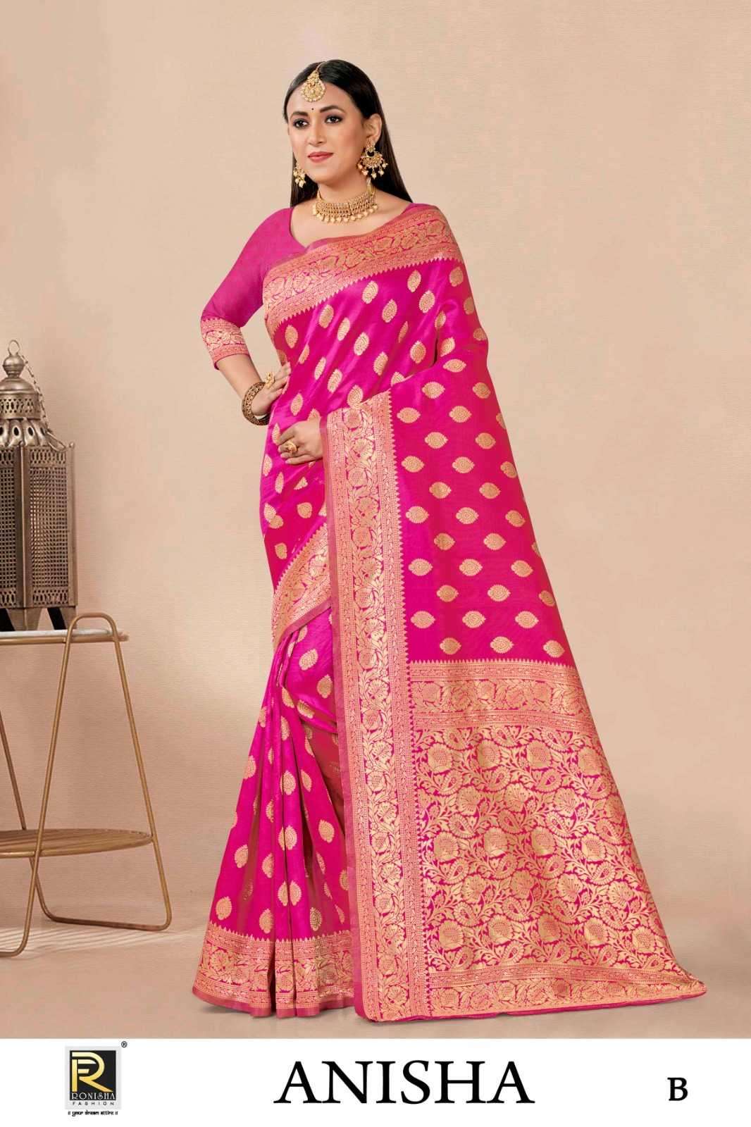 ranjna saree anisha banarasi silk saree