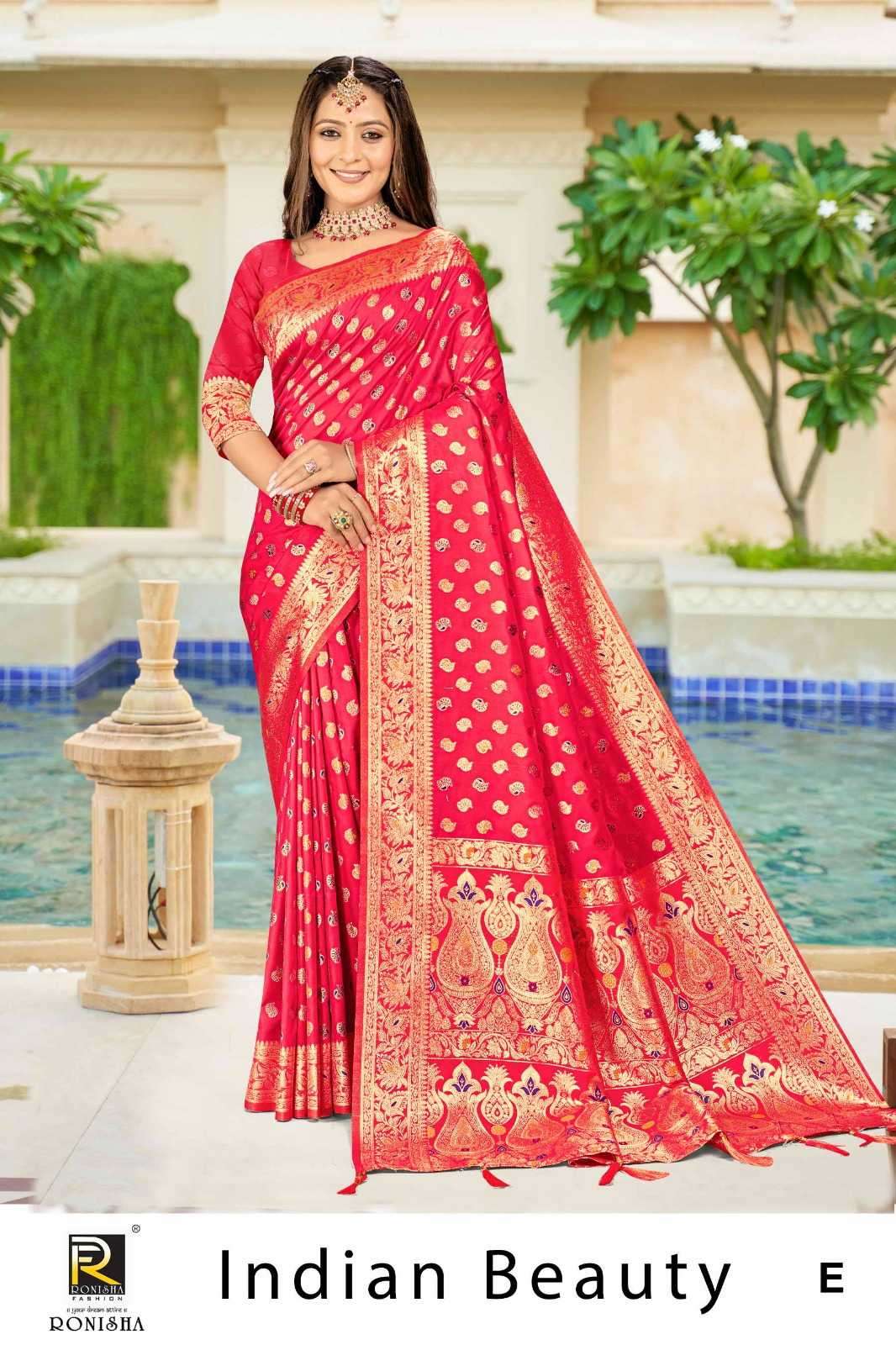 ranjna saree indian beauty banarasi silk saree