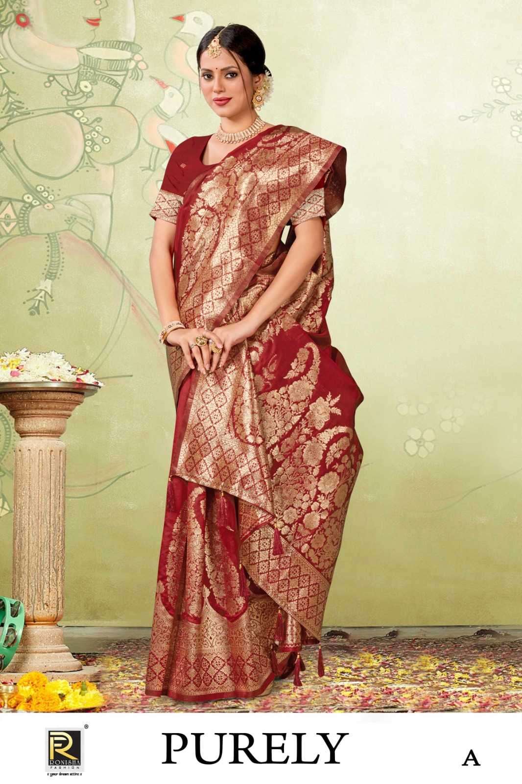 ranjna saree purely banarasi silk saree