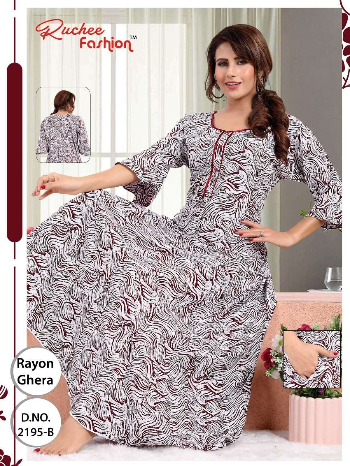 ruchee fashion fancy sleeves 2195 nighty catalog