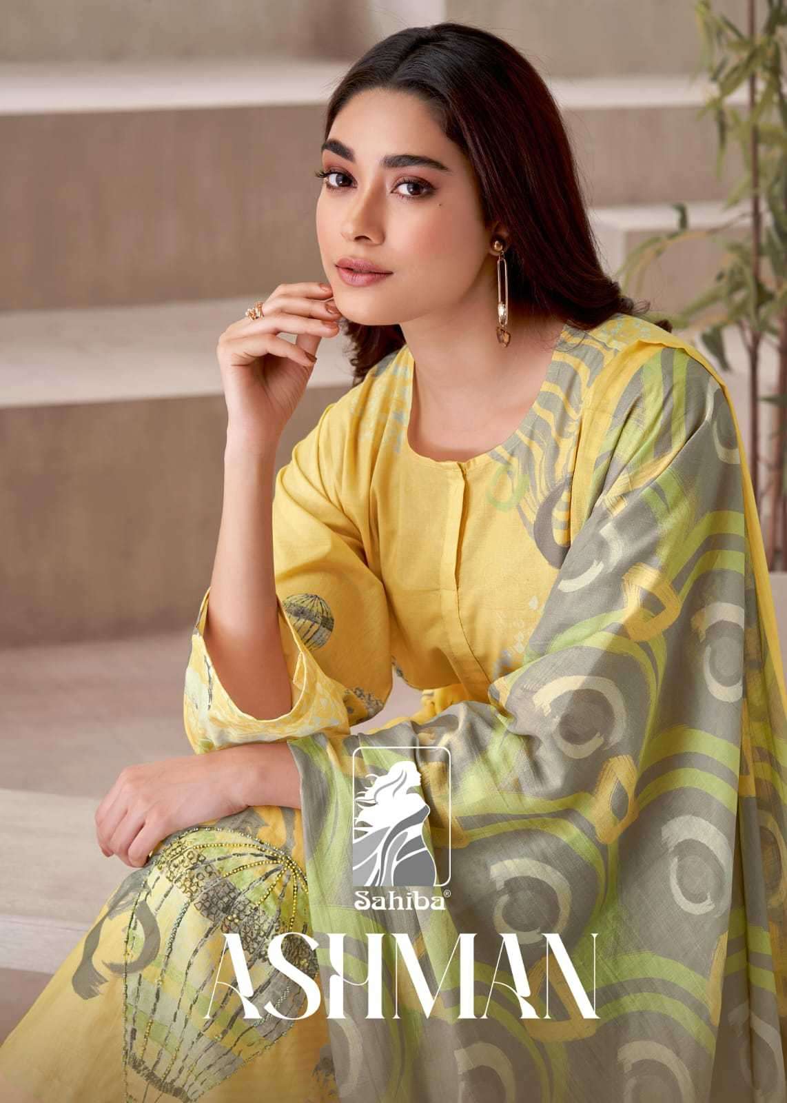 sahiba ashman series 6725-6735 moscow cotton suit 