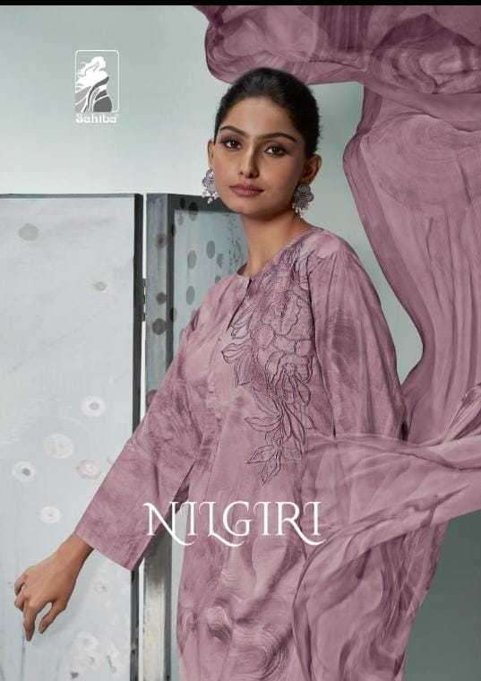 sahiba nilgiri pure cotton lawn digital print suit 