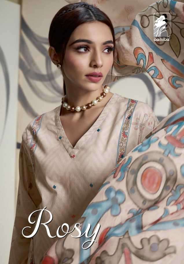 sahiba rosy pure cotton lawn digital print suit 