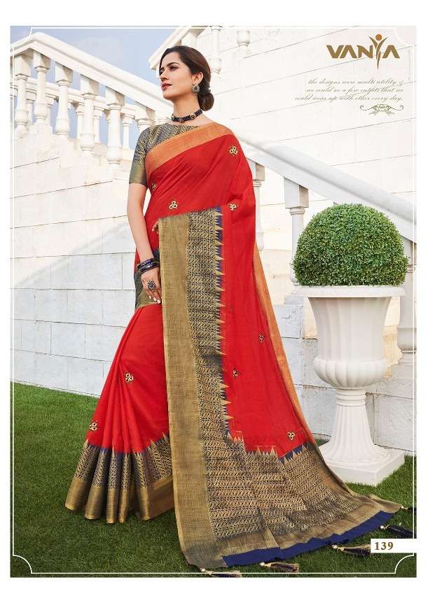 vaniya silk designer fancy silk sarees