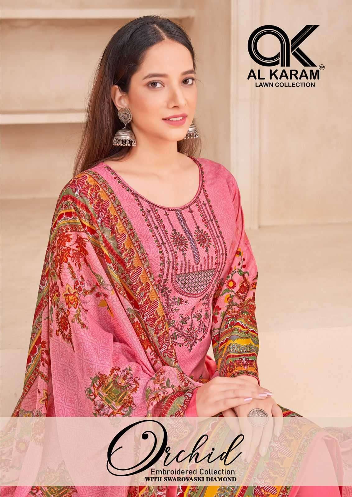 Al Karam Kesariya Vol-10 -Wholesale Dresses collection in india