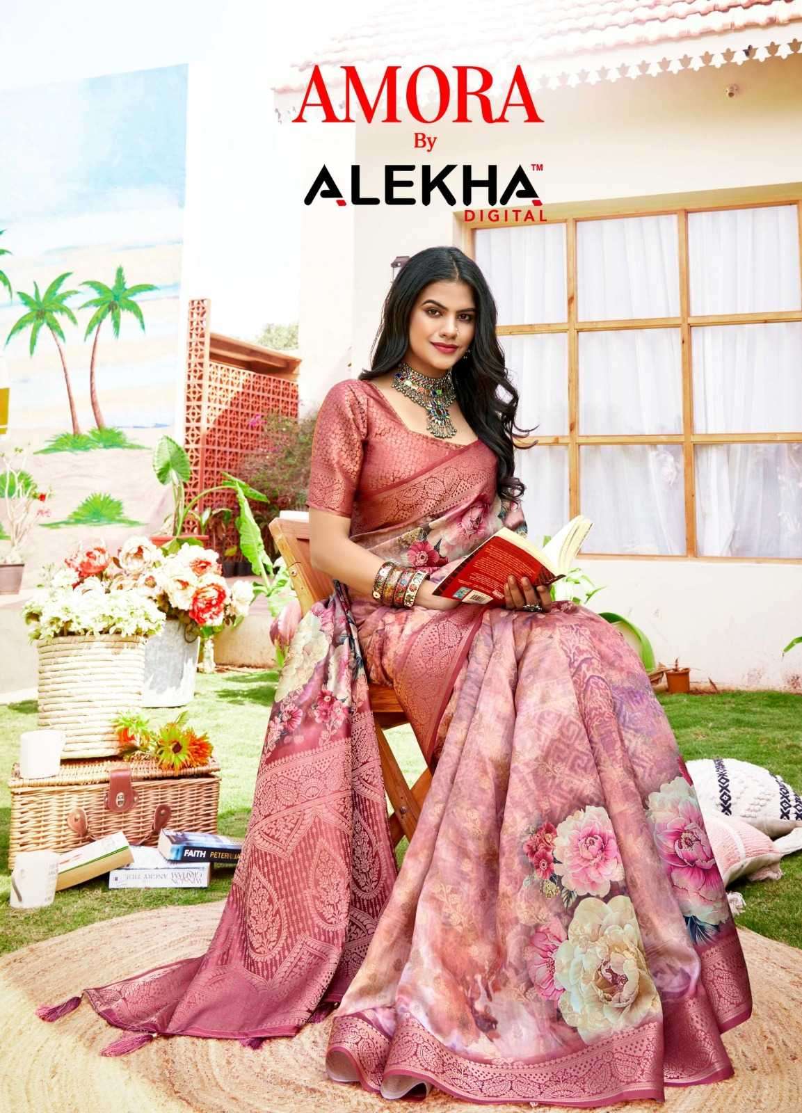 alekha amora vol 1 series 26731-26736 silk saree