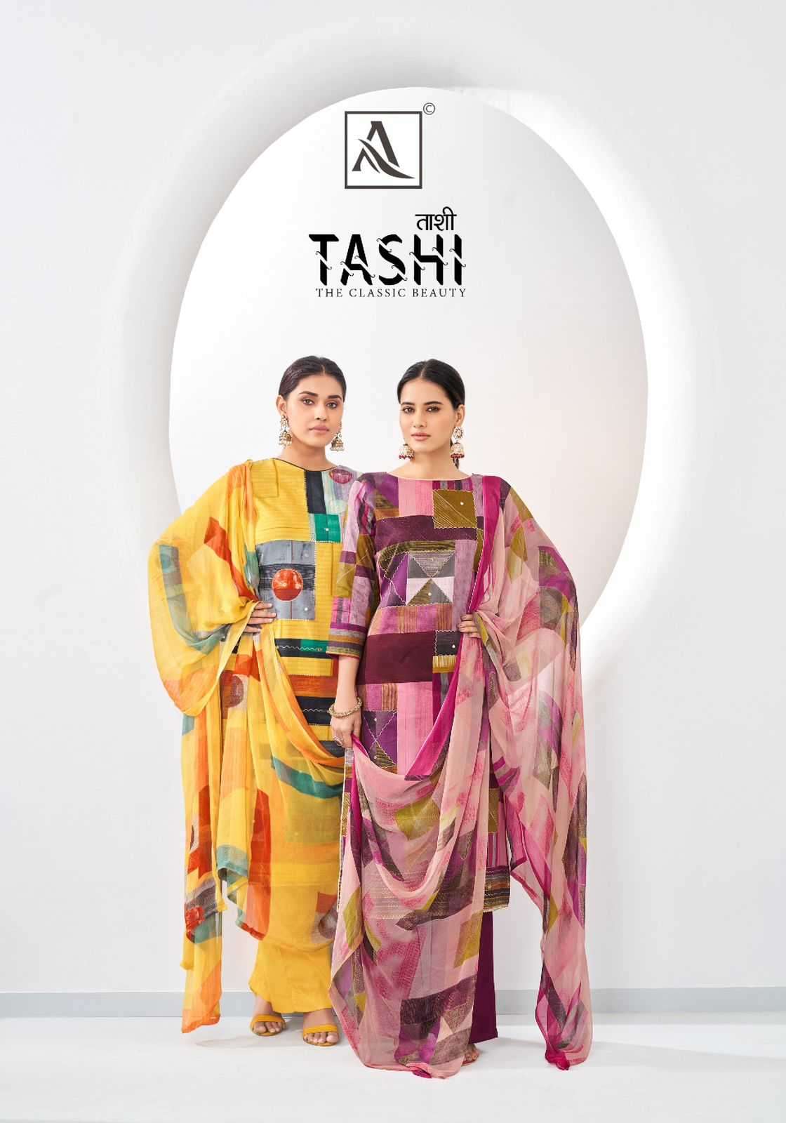 alok suit tashi series 1462001-1462006 Premium Zam suit