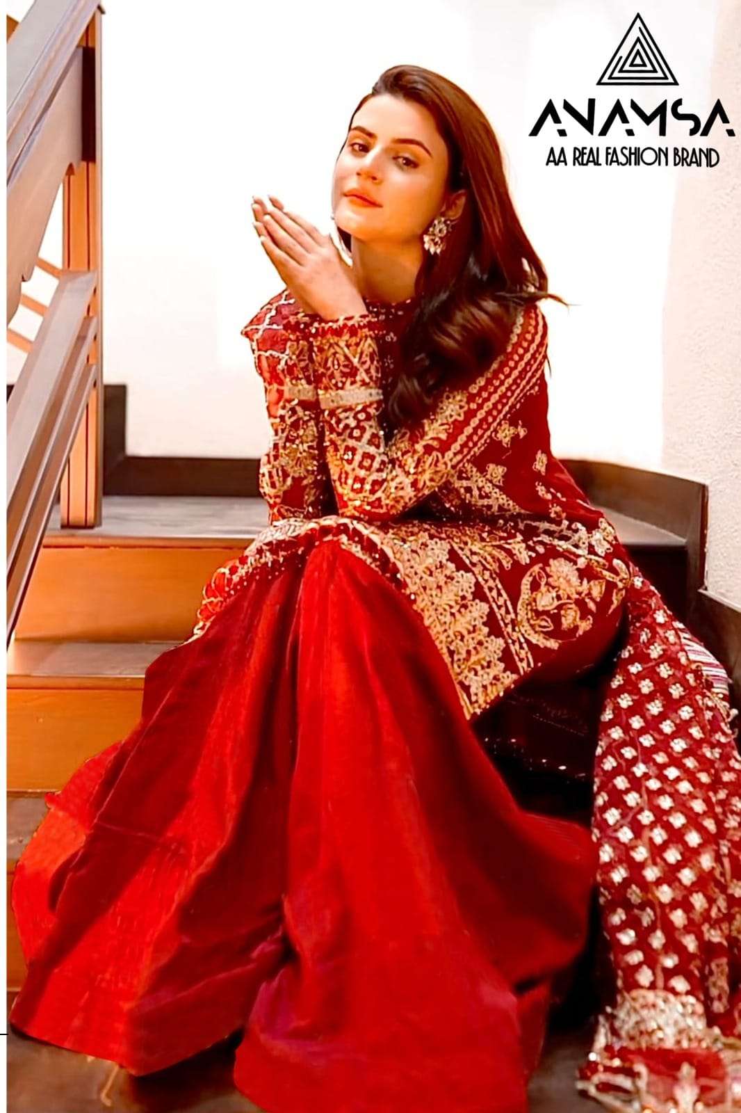 Anamsa-282 Heavy Pure Fox Georgette suit