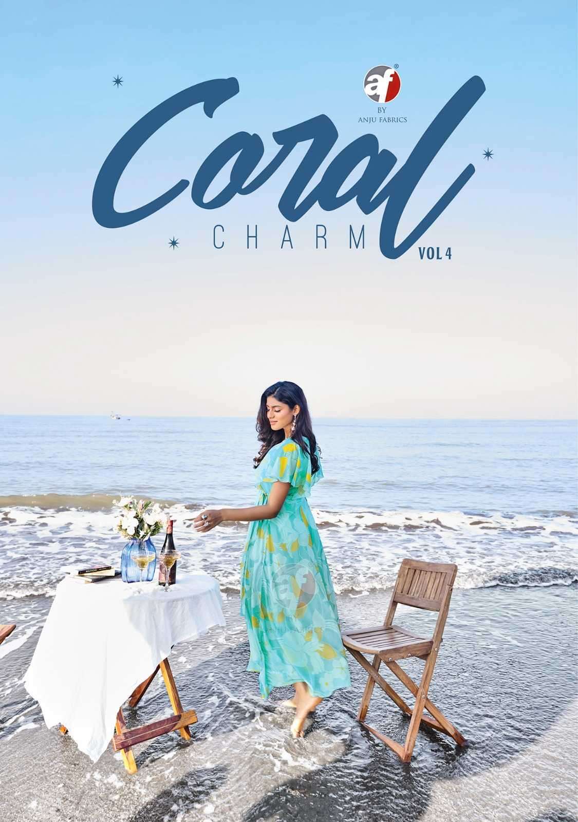 anju fab coral charm vol 4 series 3521-3526 viscose premium kurti 