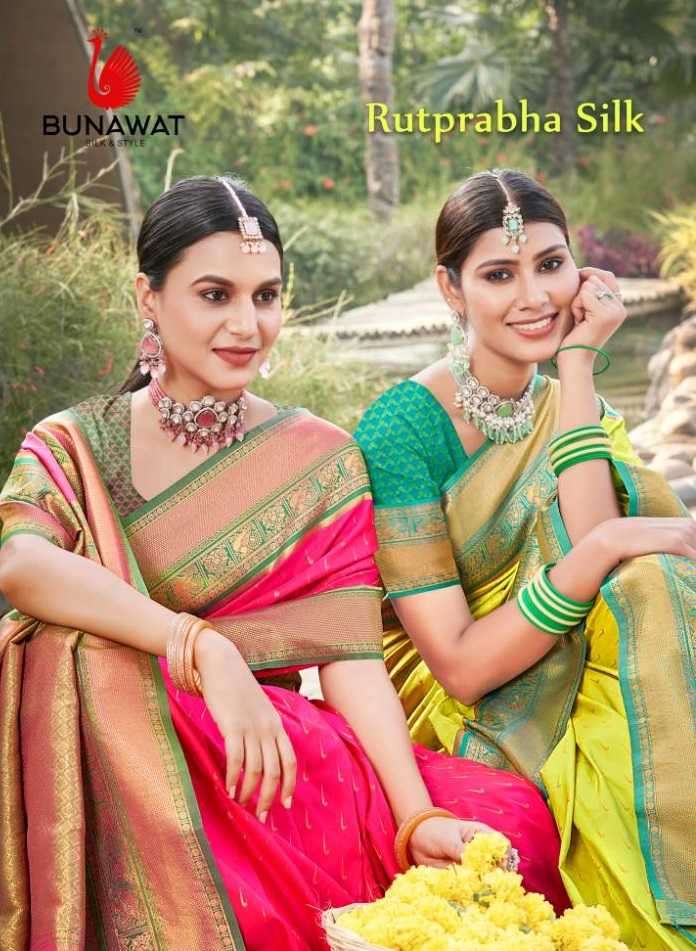 bunawat rutprabha silk series 1001-1006 Banarasi Silk saree
