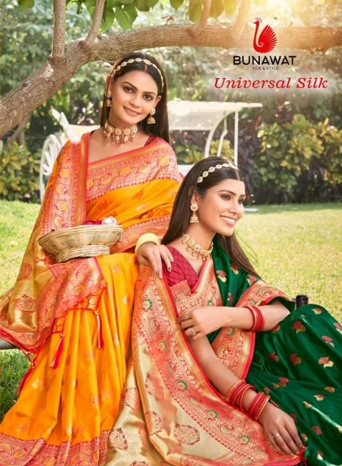bunawat universal silk series 1001-1006 Silk saree