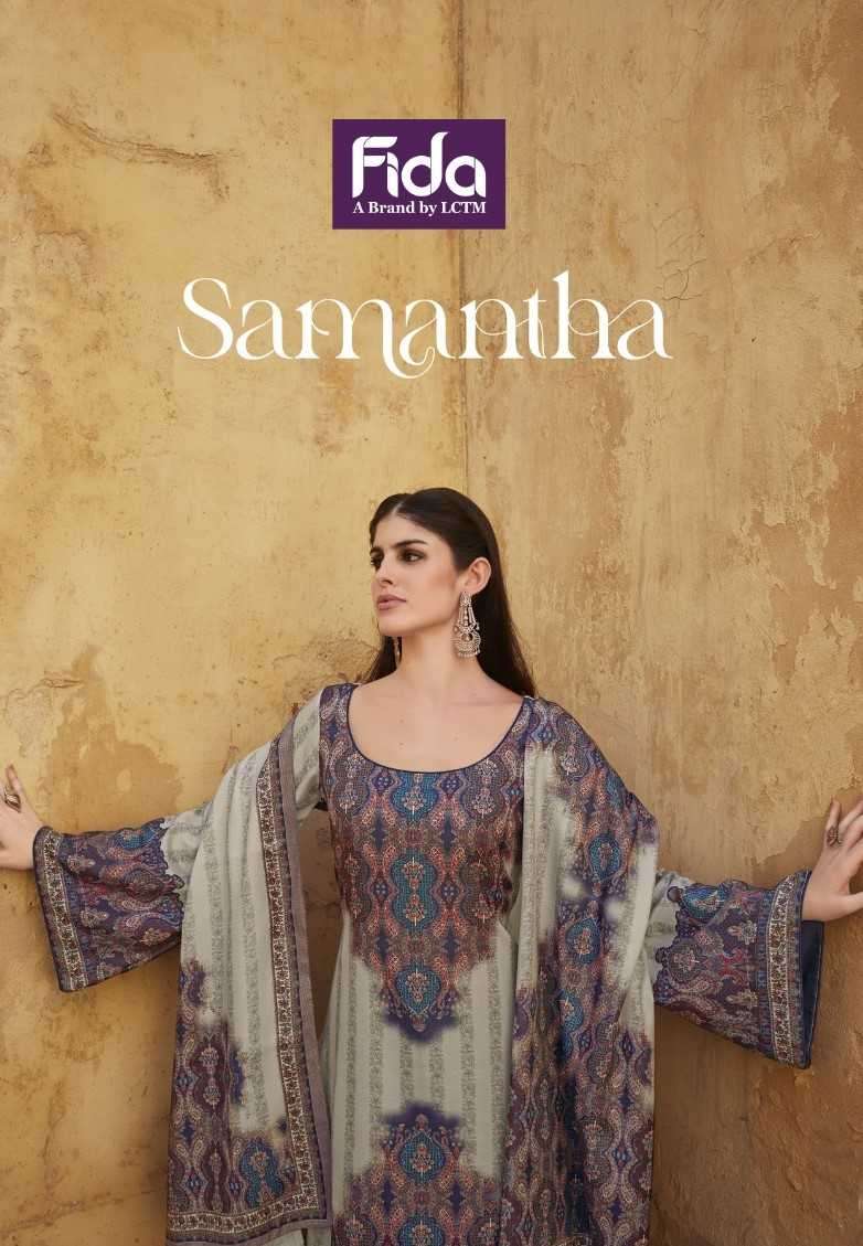 fida samantha series 1001-1006 cotton suit 