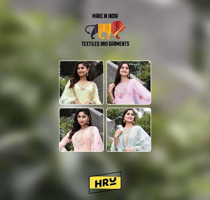 hru india sanskar vol 3 series 5213-5216 Pure Muslin readymade suit