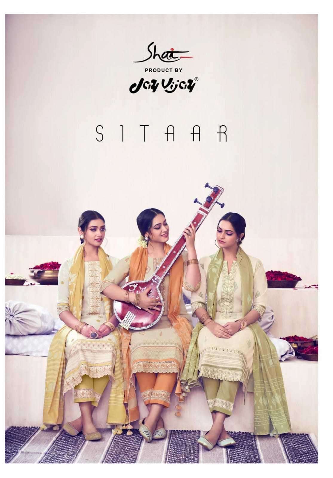 jayvijay sitaar series 8981-8986 pure cotton suit 