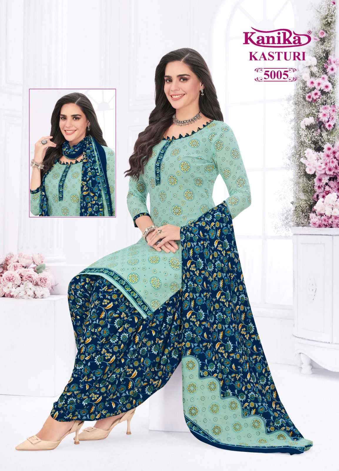 kavya kasturi vol 5 series 5001-5012 fancy readymade suit 