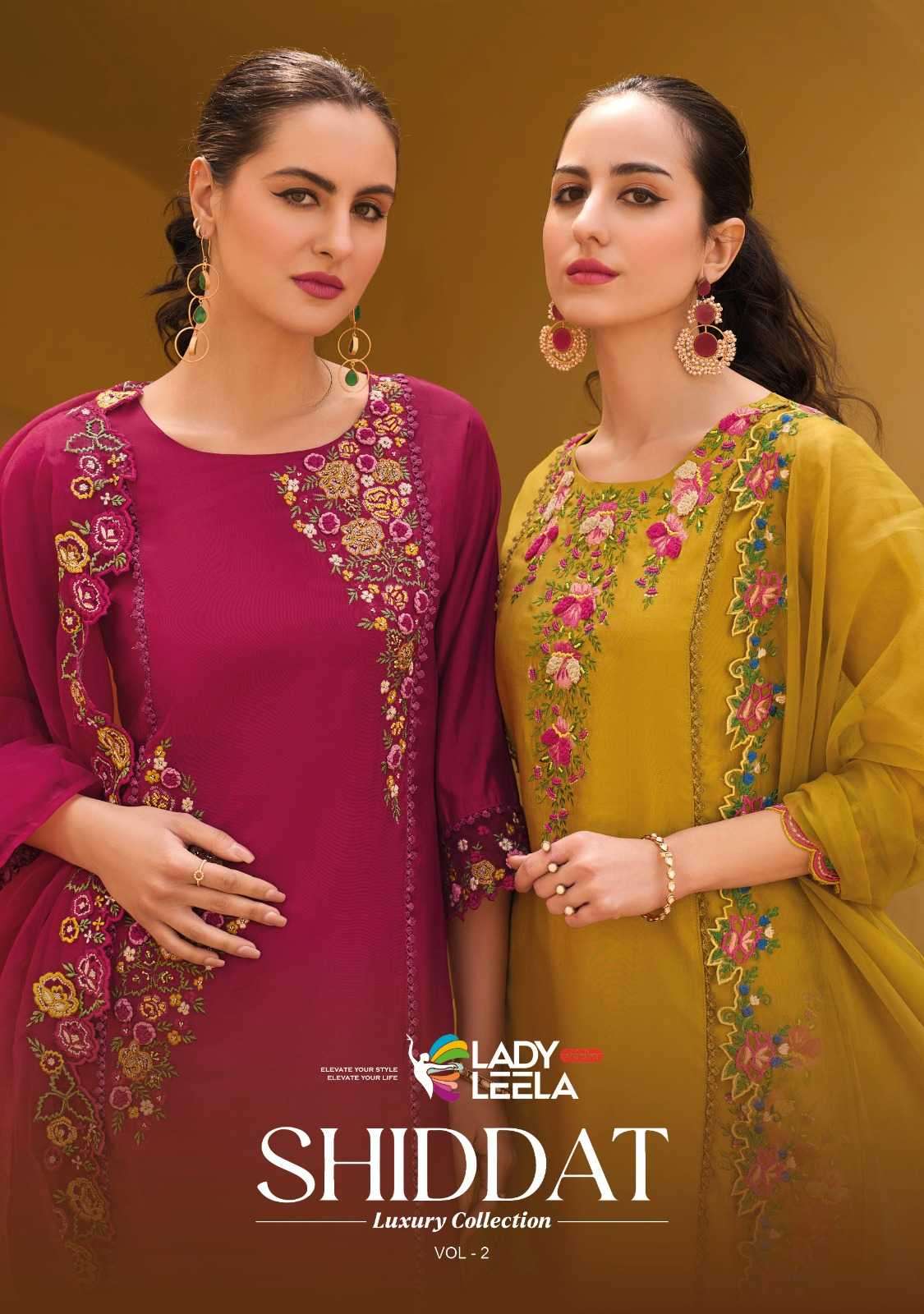 lady leela shiddat vol 2 series 1231-1236 Pure Viscose readymade suit 