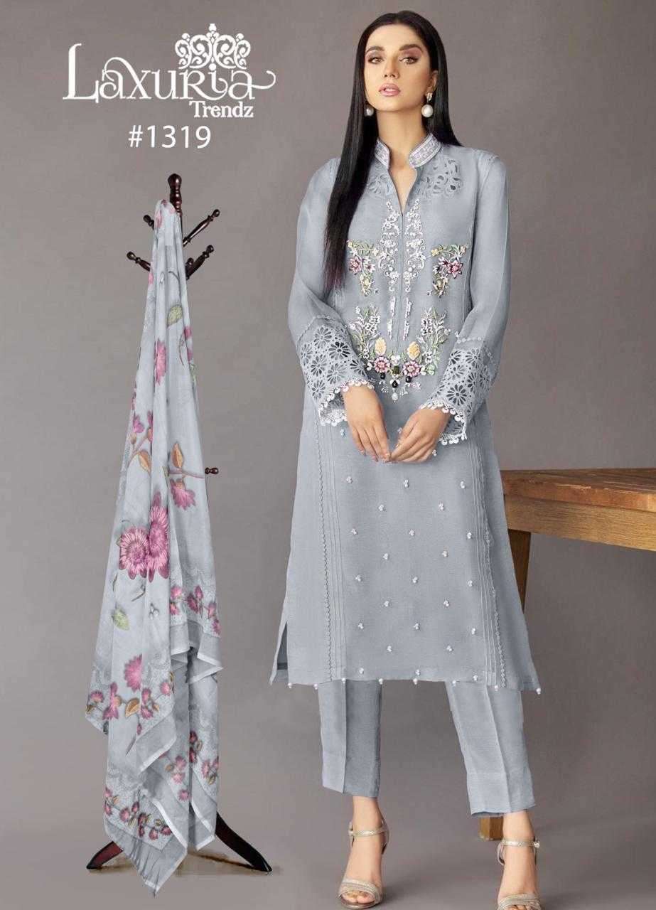 laxuria 1319 Faux Georgette readymade suit