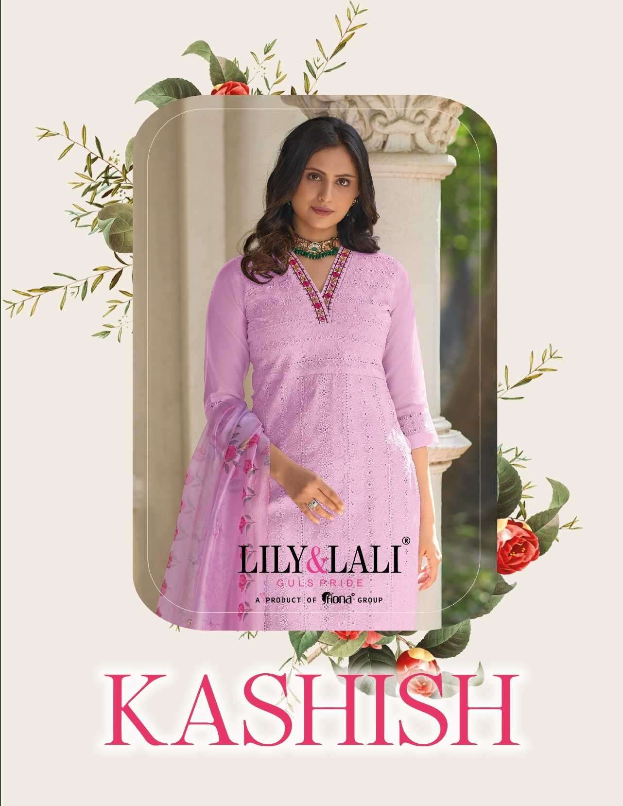 lily and lali kashish series 17001-17006 Chanderi Silk readymade suit 