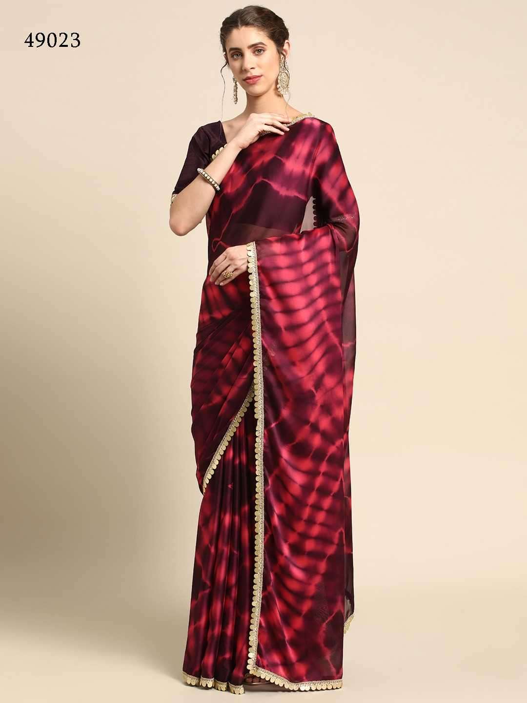 mahotsav madhuban series 49020-49023 satin silk saree
