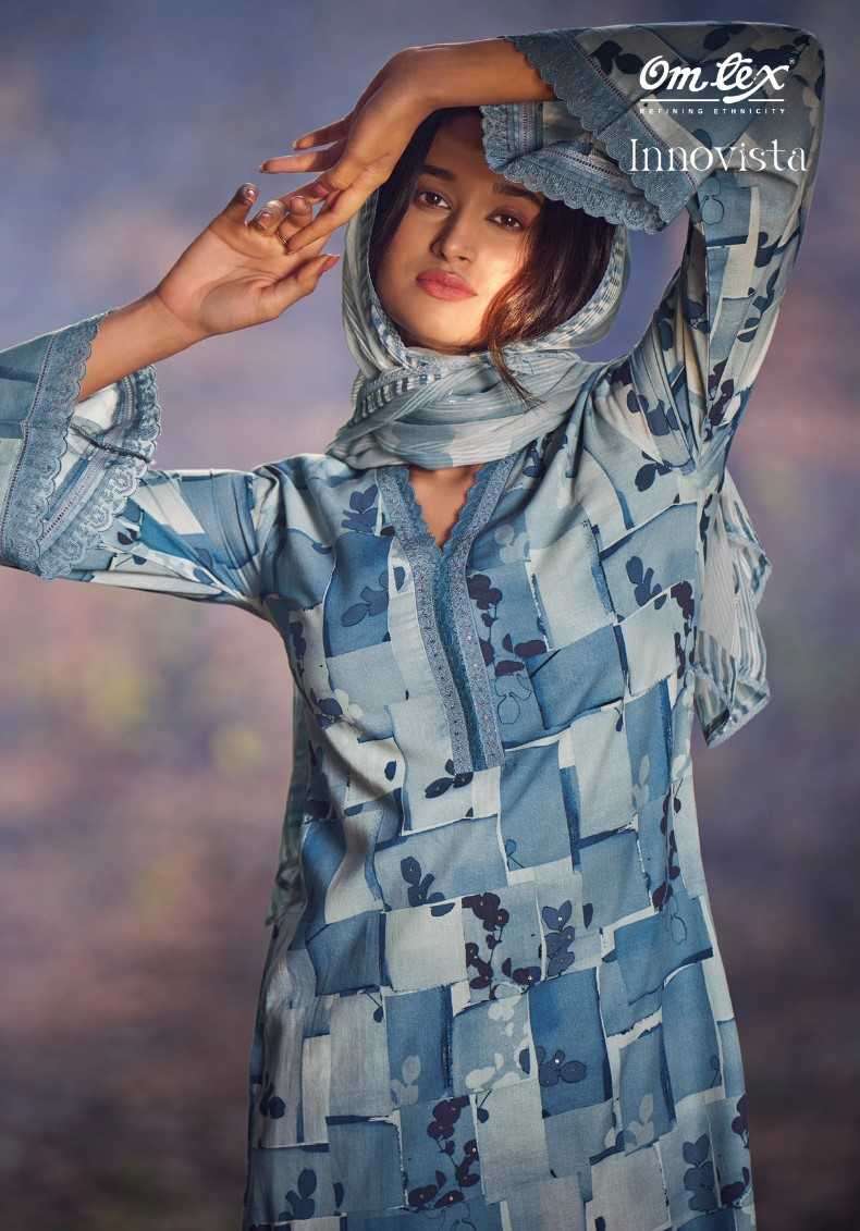 omtex innovista series 3981 lawn cotton digital print suit 