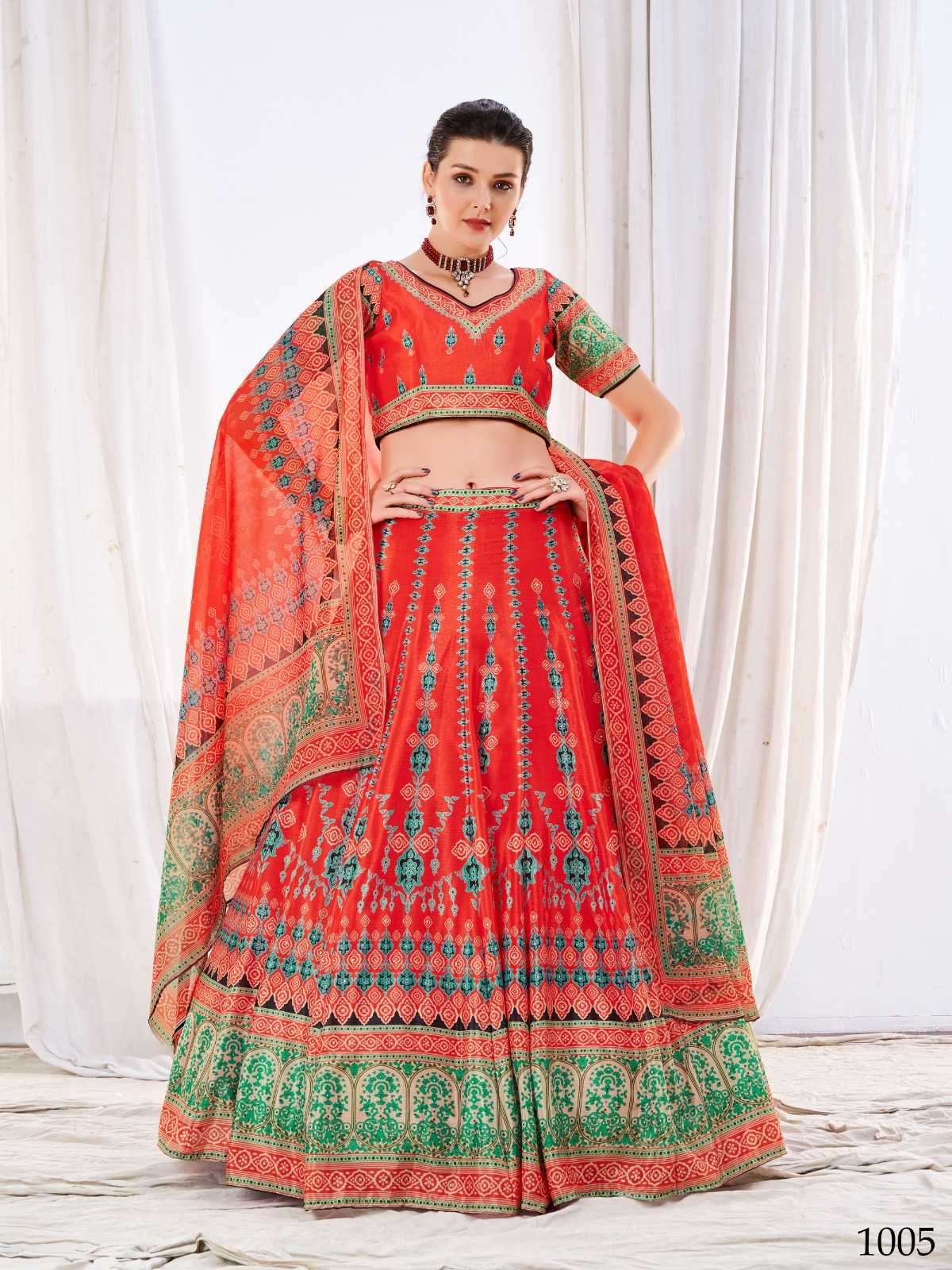 pr siya series 1001-1006 Chinon lehenga