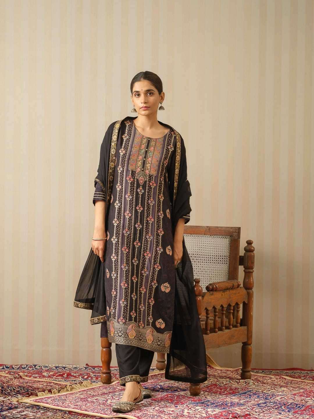psyna dola readymade designer salwar kameez combo set