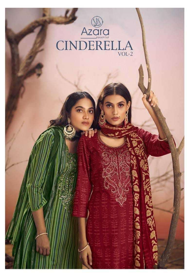 radhika cinderella vol 2 series 85001-85006 cotton suit 