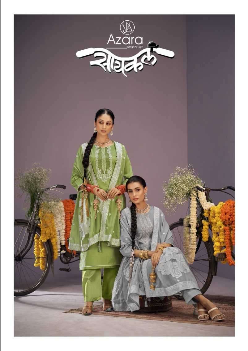 radhika cycle series 87001-87006 pure heavy zam cotton suit