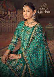 radhika qurbat series 86001-86005  zam cotton suit