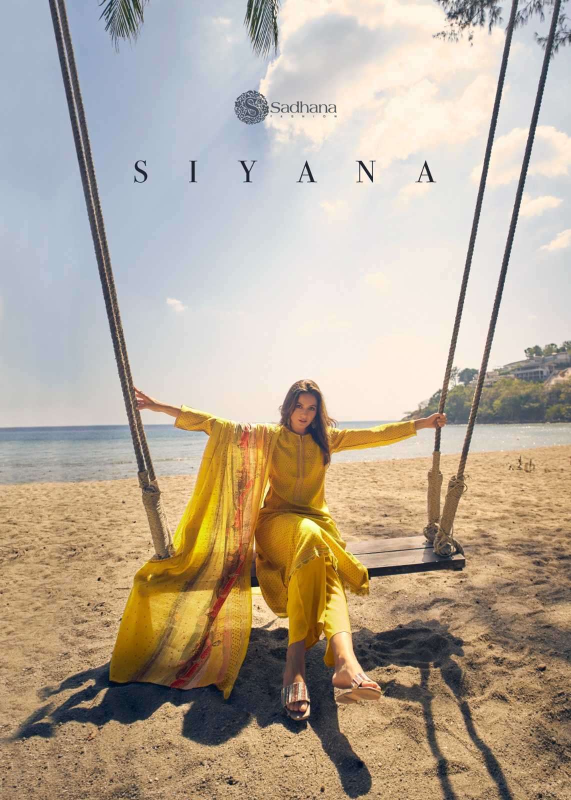 sadhana siyana series 10091-10098 Pure Musline Silk suit