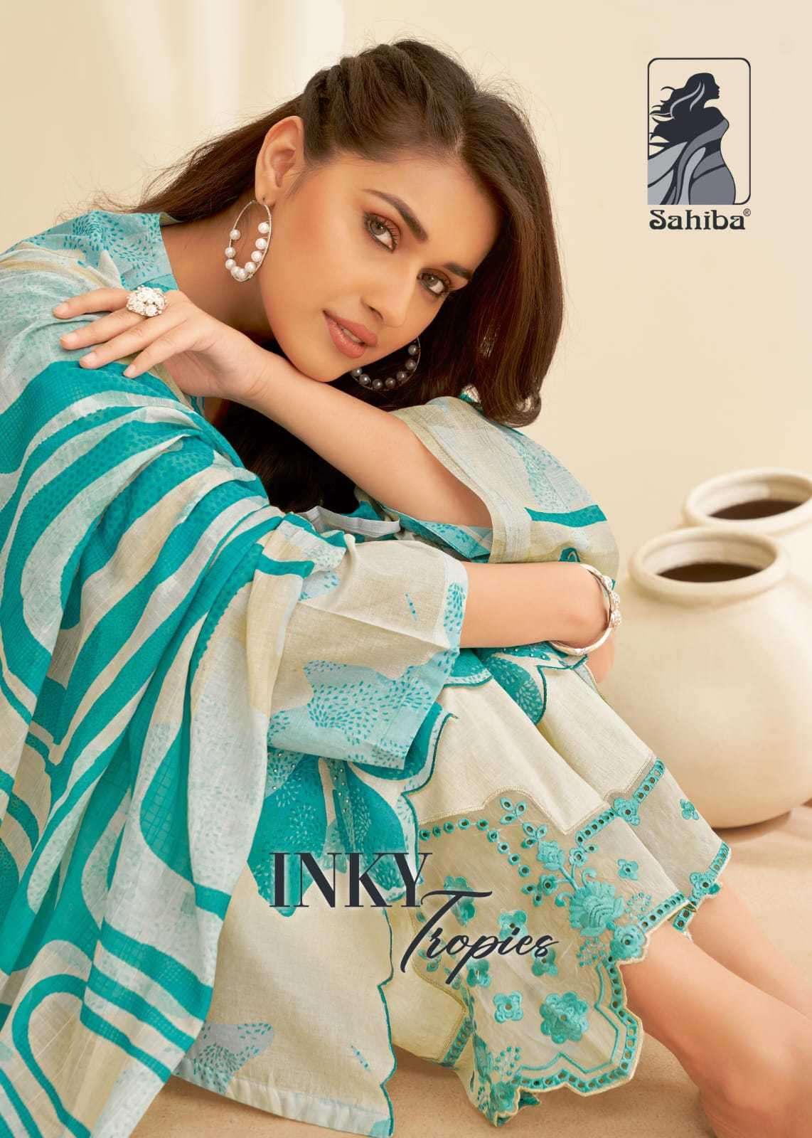 sahiba inky moscow cotton digital print suit 